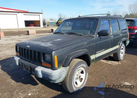2000 Jeep Cherokee Sport z USA, uszkodzony, nr VIN 1J4FF48S9YL203916